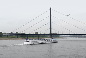 Image showing River Rhine scenery in D