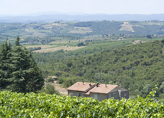 Image showing Chianti in Tuscany