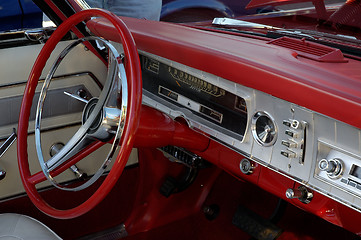 Image showing Red Dashboard