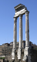 Image showing Temple of Vespasian columns