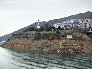 Image showing Fengdu at Yangtze River