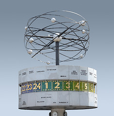 Image showing world clock in Berlin