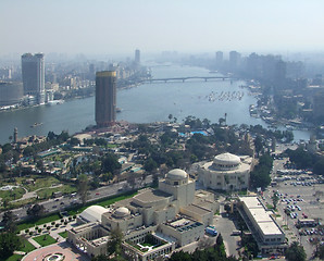 Image showing City view of Cairo from Gezira