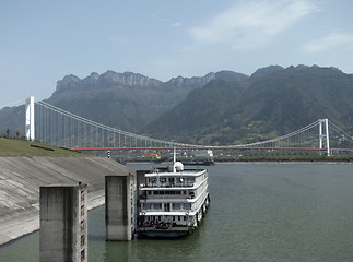 Image showing Yangtze River scenery