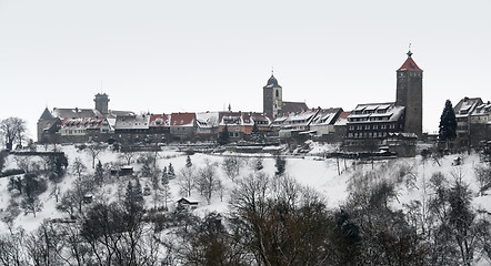 Image showing Waldenburg at winter time