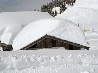 Image showing lots of snow in Wagrain