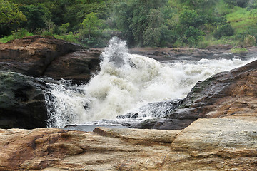 Image showing whitewater at the Murchison Falls