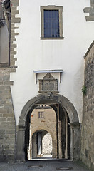 Image showing gateway at the Comburg