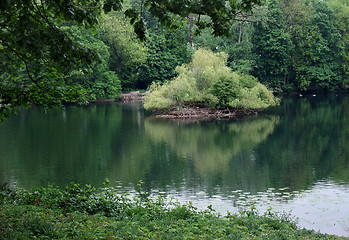 Image showing idyllic lake in D