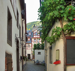 Image showing Beilstein at river Moselle 