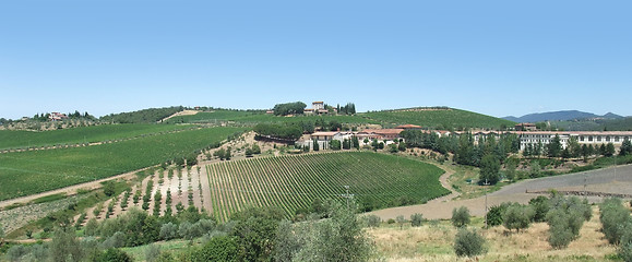 Image showing Chianti in Tuscany