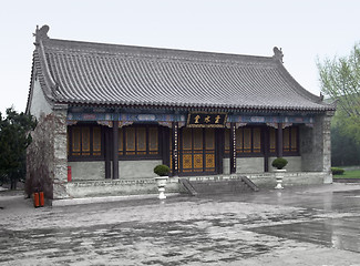 Image showing building around Xian