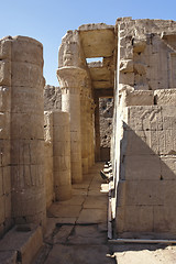 Image showing architectural detail at the Temple of Edfu