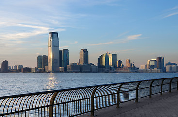 Image showing skyline of Jersey City