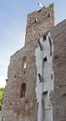 Image showing Wertheim Castle detail at summer time