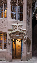 Image showing architectural detail inside Haut-Koenigsbourg Castle