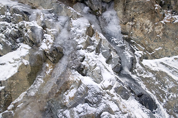 Image showing icy winter detail