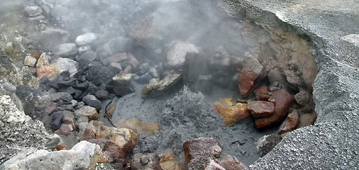 Image showing hot spring detail