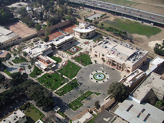 Image showing Gezira aerial view in sunny ambiance