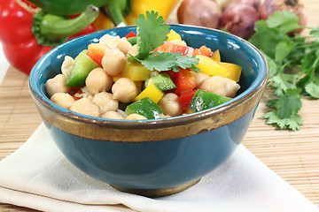 Image showing chickpea salad