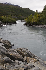 Image showing Autumn: river