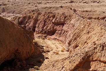 Image showing Scenic desert canyon