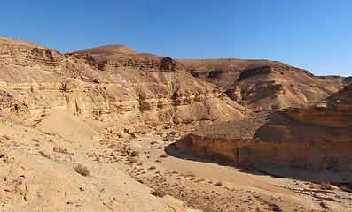 Image showing Desert canyon 
