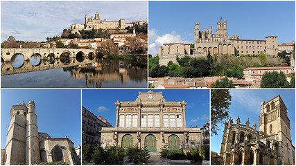 Image showing Beziers monuments