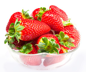 Image showing Strawberries in a Bowl 