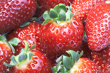 Image showing Strawberries