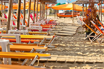 Image showing Tranquil scene on the shores of the ocean