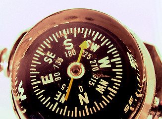 Image showing compass