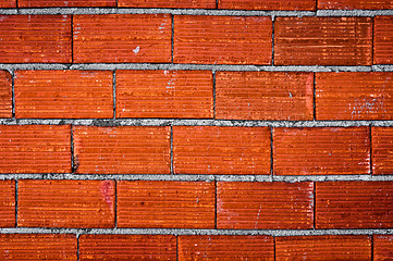 Image showing Industrial brick wall texture