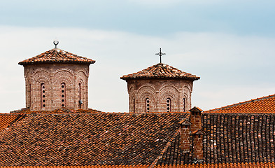 Image showing Roof of a meteora in Greece