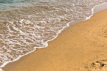 Image showing Tanquil scene at the shores of a sea