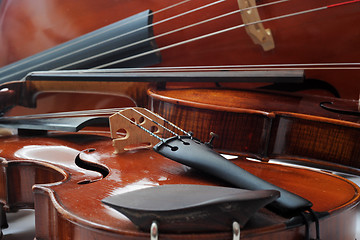 Image showing violins and cello