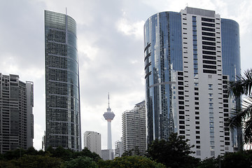 Image showing Kuala Lumpur Daytime Cityscape Street View