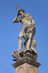 Image showing Neptune sculpture