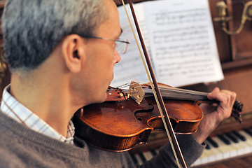 Image showing violinist