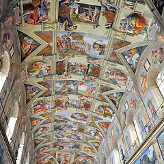 Image showing sistine chapel