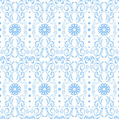 Image showing Seamless floral pattern