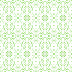 Image showing Seamless floral pattern