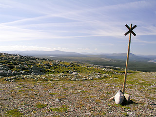 Image showing  mountain landscape