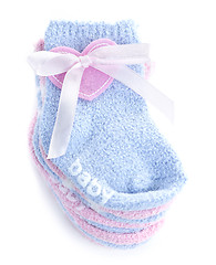 Image showing Baby socks gift