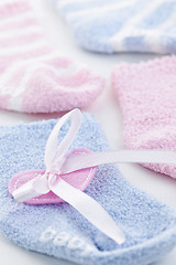 Image showing Baby socks gift