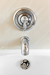 Image showing Bathtub faucet