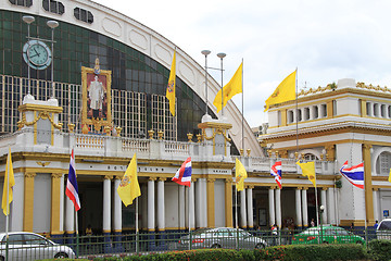 Image showing Railway station Hualampong in Bangkok, Thailand