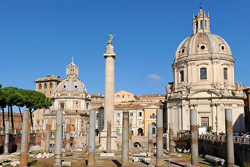 Image showing Trajan's Forum, Rome