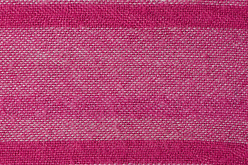 Image showing Pink fabric background