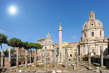 Image showing Trajan's Forum, Rome